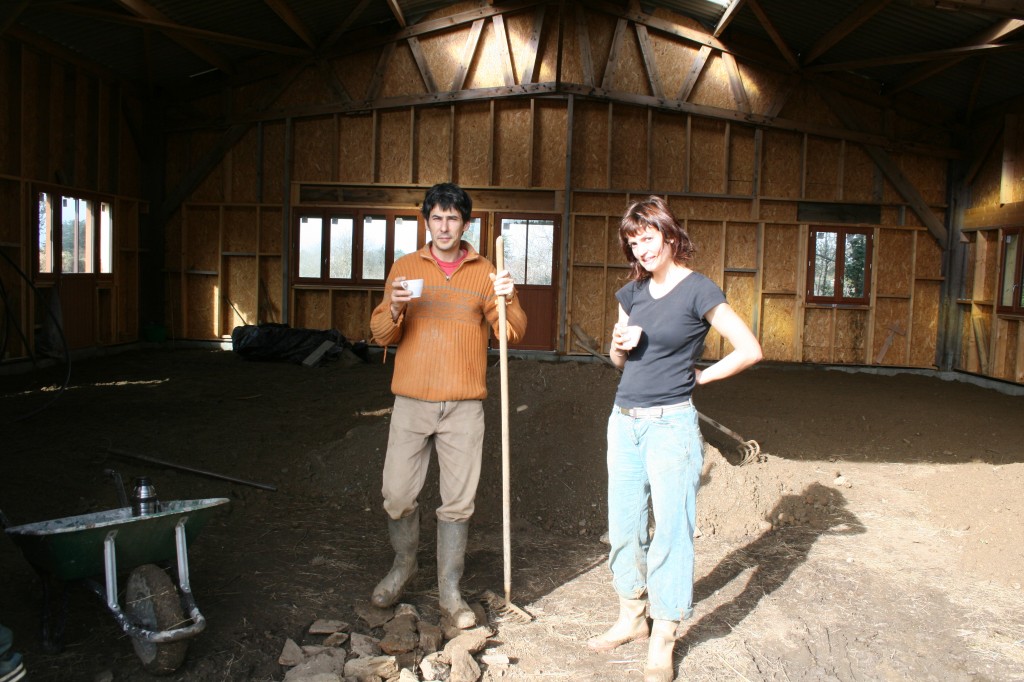 Pause café chantier