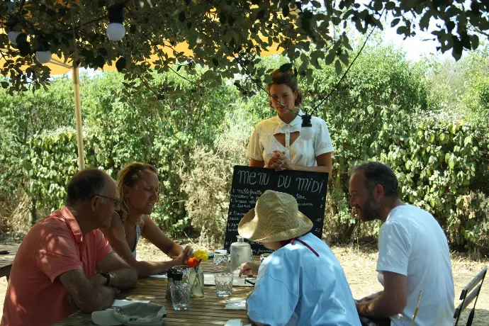 Une table au restaurant