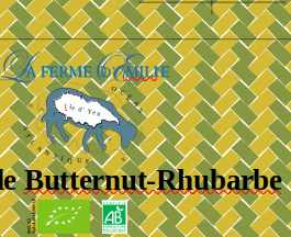 Tartinade (Butternut-rhubarbe)