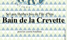 Sachet sel 250G (bain de la crevette)