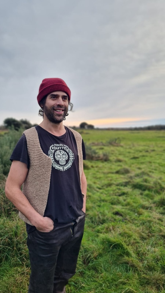 Gilet de berger tricot