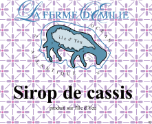 Sirop (Cassis)